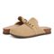 Vionic Georgie Women's Casual Mule / Clog - Sand Suede - pair left angle