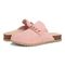 Vionic Georgie Women's Casual Mule / Clog - Vintage Rose Suede - pair left angle