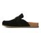 Vionic Georgie Women's Casual Mule / Clog - Black Suede - Left Side