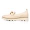Vionic Cynthia Womens Slip On/Loafer/Moc Casual - Cream - Left Side