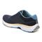 Vionic Samana Womens Velcro / Alt Closure Walking - Navy/larkspur - Back angle