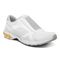 Vionic Samana Womens Velcro / Alt Closure Walking - White/vapor - Angle main