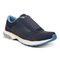 Vionic Samana Womens Velcro / Alt Closure Walking - Navy/larkspur - Angle main
