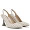 Vionic Adalena Women's Slingback Heeled Dress Shoe - Marshmellow Houndstooth