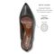 Vionic Adalena Women's Slingback Heeled Dress Shoe - Black Suede