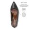 Vionic Adalena Women's Slingback Heeled Dress Shoe - Black Suede
