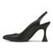 Vionic Adalena Womens Slingback Dress - Black Leather - Left Side