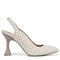 Vionic Adalena Women's Slingback Heeled Dress Shoe - Marshmellow Houndstooth