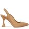 Vionic Adalena Women's Slingback Heeled Dress Shoe - Camel Suede