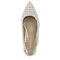 Vionic Adalena Women's Slingback Heeled Dress Shoe - Marshmellow Houndstooth