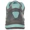 Ryka Sky Walk Women's Athletic Walking Sneaker - Frost Grey / Aqua Sky - Back