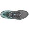 Ryka Sky Walk Women's Athletic Walking Sneaker - Frost Grey / Aqua Sky - Top