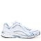 Ryka Sky Walk Women's Athletic Walking Sneaker - White / Metallic Lake Blue - Right side