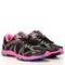 Ryka Influence Women's Athletic Training Sneaker - Black / Atomic Pink / Royal Blue - Pair