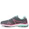 Ryka Vida Rzx Women's Athletic Training Sneaker - Iron Grey / Hyper Pink - Left Side