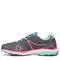 Ryka Vida Rzx Women's Athletic Training Sneaker - Iron Grey / Hyper Pink - Left Side