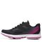 Ryka Devotion Plus 2 Women's Athletic Walking Sneaker - Black / Very Berry - Left Side