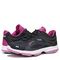 Ryka Devotion Plus 2 Women's Athletic Walking Sneaker - Black / Orchid Pink - pair left angle