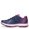 Ryka Devotion Plus 2 Women's Athletic Walking Sneaker - Jet Ink Blue / Rose Violet - Left Side