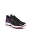 Ryka Devotion Plus 2 Women's Athletic Walking Sneaker - Black / Very Berry - Angle main
