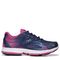 Ryka Devotion Plus 2 Women's Athletic Walking Sneaker - Jet Ink Blue / Rose Violet - Right side