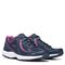 Ryka Dash 3 Women's Athletic Walking Sneaker - Insignia Blue / Vivid Berry - Pair