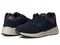 Friendly Shoes Men's Excursion Mid Top Adaptive Sneaker - Deep Sea