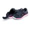 Friendly Shoes Women's Excursion Low Top Adaptive Sneaker - Navy/Pink