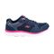 Friendly Shoes Women's Excursion Low Top - Navy / Pink - Side View