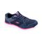 Friendly Shoes Women's Excursion Low Top - Navy / Pink - Angle View