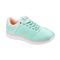 Friendly Shoes Women's Voyage - Mint / Peach - Angle View