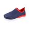 Friendly Shoes Kid's Force - Navy Blue / Red - Angle View