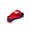 Friendly Shoes Kid's Force - Navy Blue / Red - Back Heel Open View