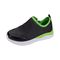 Friendly Shoes Kid's Force - Black / Lime Green - Angle View