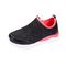 Friendly Shoes Kid's Force - Black Shimmer / Pink - Angle View