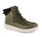 Strive Women's High Top Supportive Boot - Cotswold - Waterproof - Leather - Olive - Angle