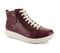 Strive Women's Sneaker Boot - Kensignton - Arch Supportive - Merlot - Angle