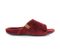 Strive Women's Marseille - Cozy Orthotic Supportive Slide Slipper - Merlot - Side