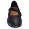 Revere Bonn Women's Mary-Jane Shoe - Black Python