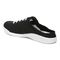 Vionic Breeze Women's Casual Slip-on Sneaker - Black Canvas - Back angle