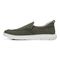 Vionic Seaview Men's Casual Slip-on Shoe with Arch Support - Olive - Left Side