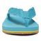 Vionic Unwind Women's Beach Sandals - Lake Blue - Front