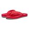 Vionic Unwind Women's Beach Sandals - Poppy - pair left angle