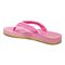 Vionic Unwind Women's Beach Sandals - Bubblegum - Back angle