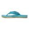 Vionic Unwind Women's Beach Sandals - Lake Blue - Left Side
