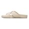 Vionic Panama Women's Slide Sandals - Semolina - Left Side