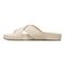 Vionic Panama Women's Slide Sandals - Semolina - Left Side