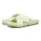 Vionic Panama Women's Slide Sandals - Pale Lime - pair left angle