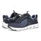 Vionic Fortune Women's Lightweight Supportive Sneaker - Navy Syn - pair left angle