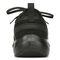 Vionic Captivate Women's Lightweight Comfort Sneaker - Black/black Knit Syn - Back